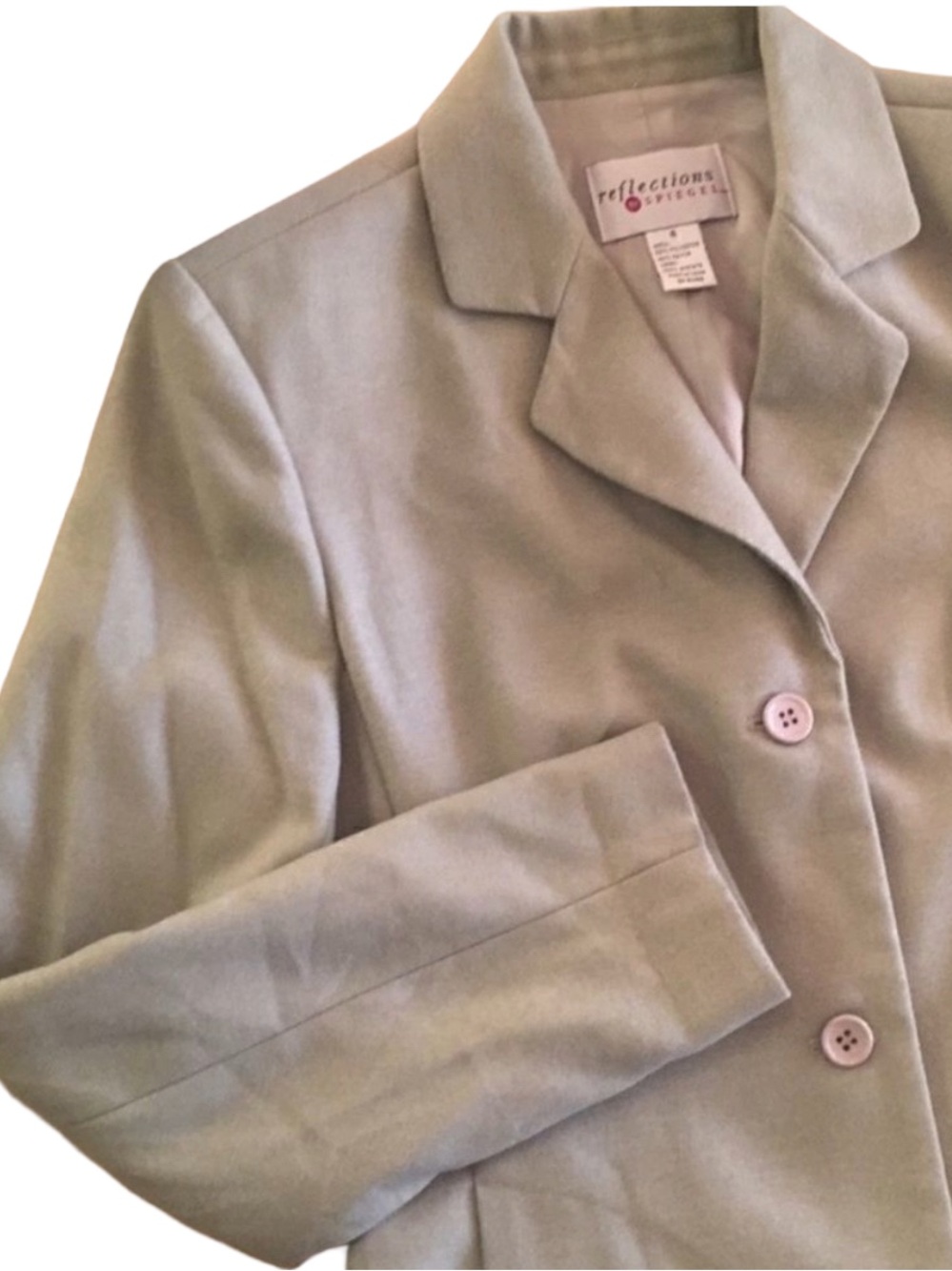 Reflections Spiegel Celery Green Tailored
Blazer Jacket Professional Size 4 NWT
